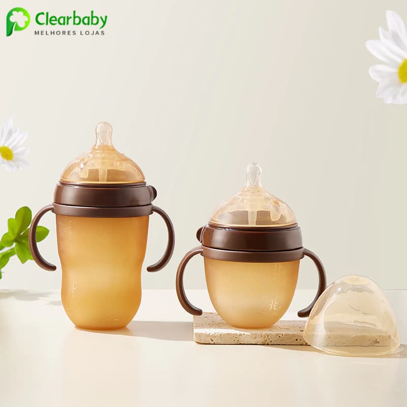 240/150 Ml Copo Mamadeira Infantil Anti Vazamento Com Alça