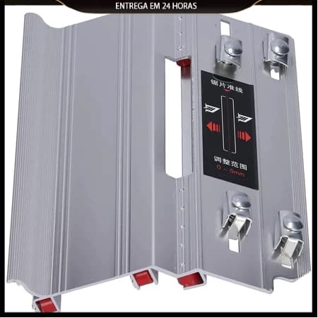 Guia Corte 45° Graus Meia Esquadria Chanfro Serra Mármore Porcelanato Cerâmica Granito Mármore