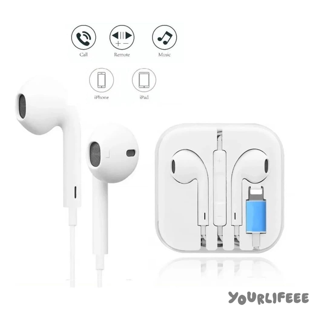 Fone De Ouvido Lightning BLUETOOTH  Para CELULAR iPhone 7 8 Plus X 11 12 13 14