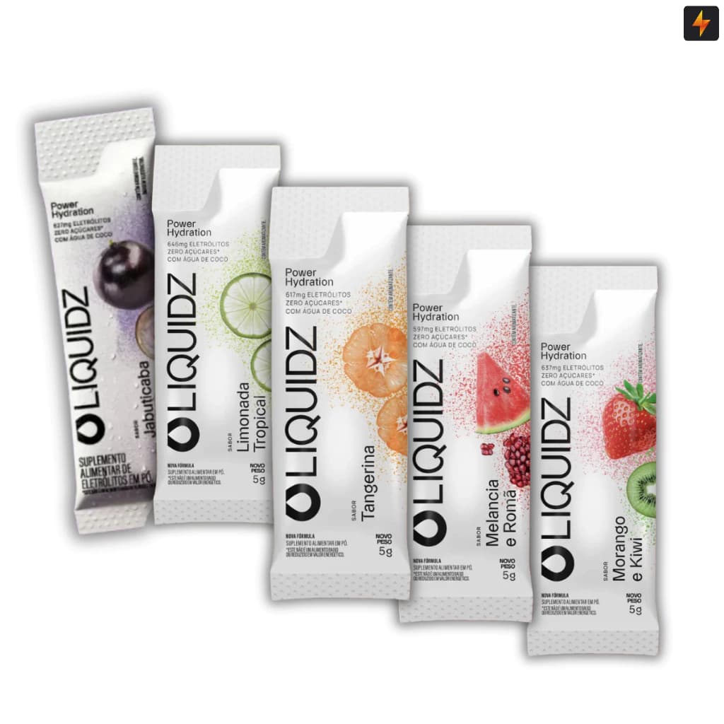 Sache 5g Isotônico Eletrólito Drink Power Hydration 1un Liquidz
