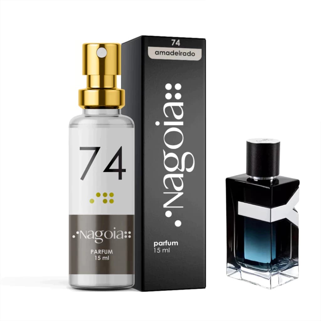 Perfume Importado Masculino 15 ml - Nagoia 74 - Alta fixação inspirações - Y