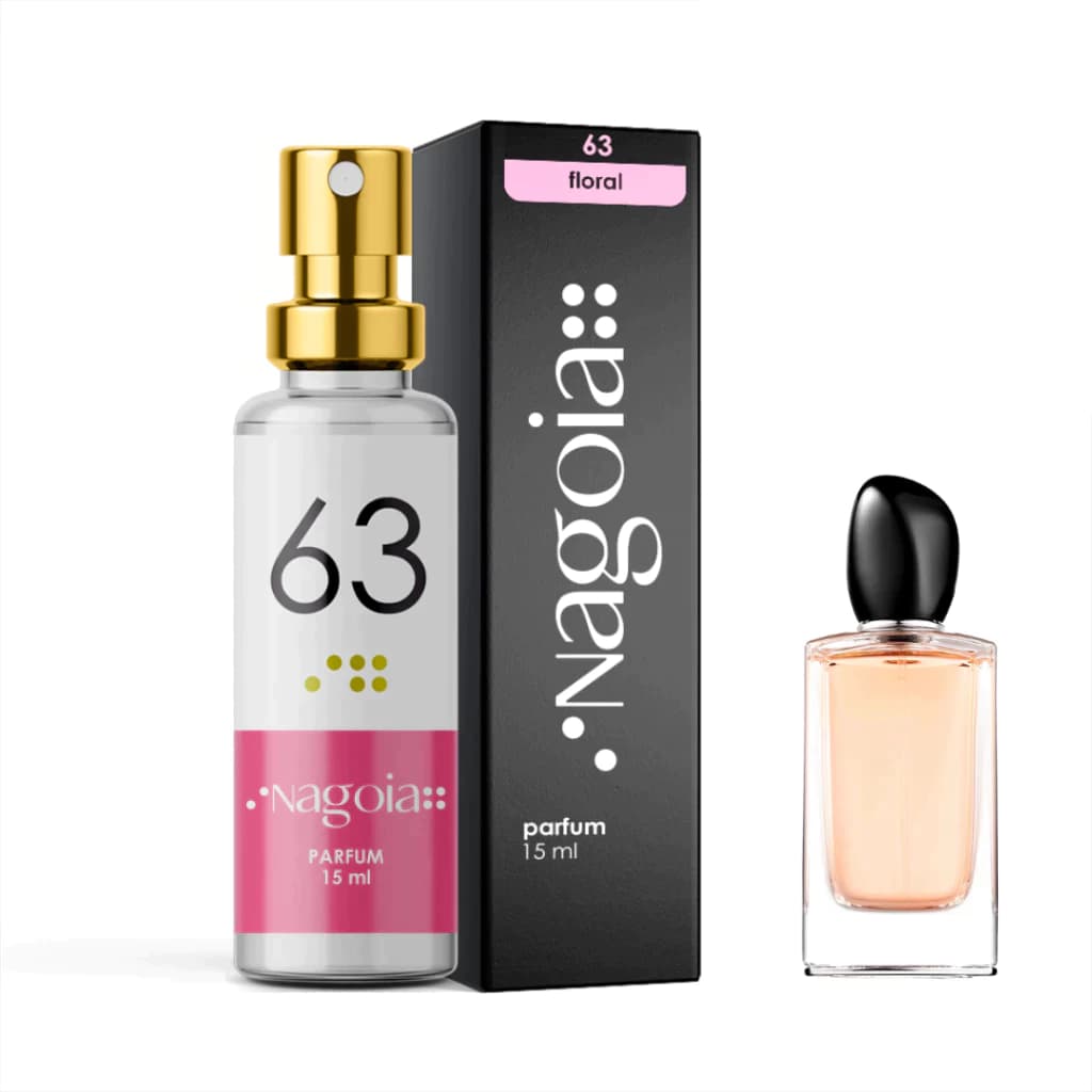 Perfume Importado Feminino 15 ml – Alta Fixação Inspirações Nagoia 63 em Si