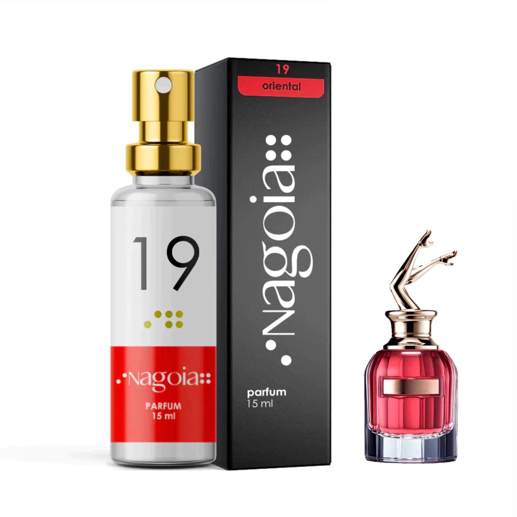 Perfume Importado Feminino 15 ml – Alta Fixação Inspirações NAGOIA 19 Scanda