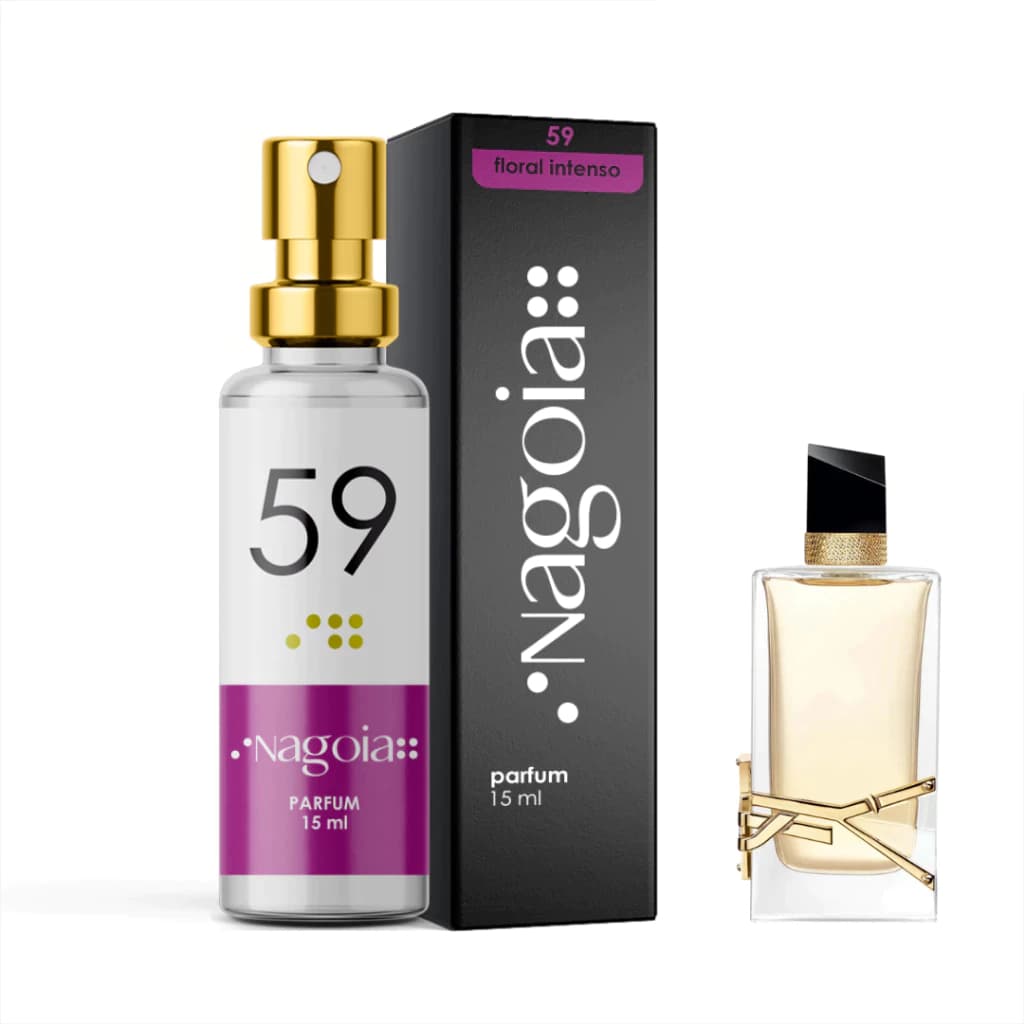 Perfume Importado Feminino 15 ml - Nagoia 59  -  Alta Fixação Inspirações Livre