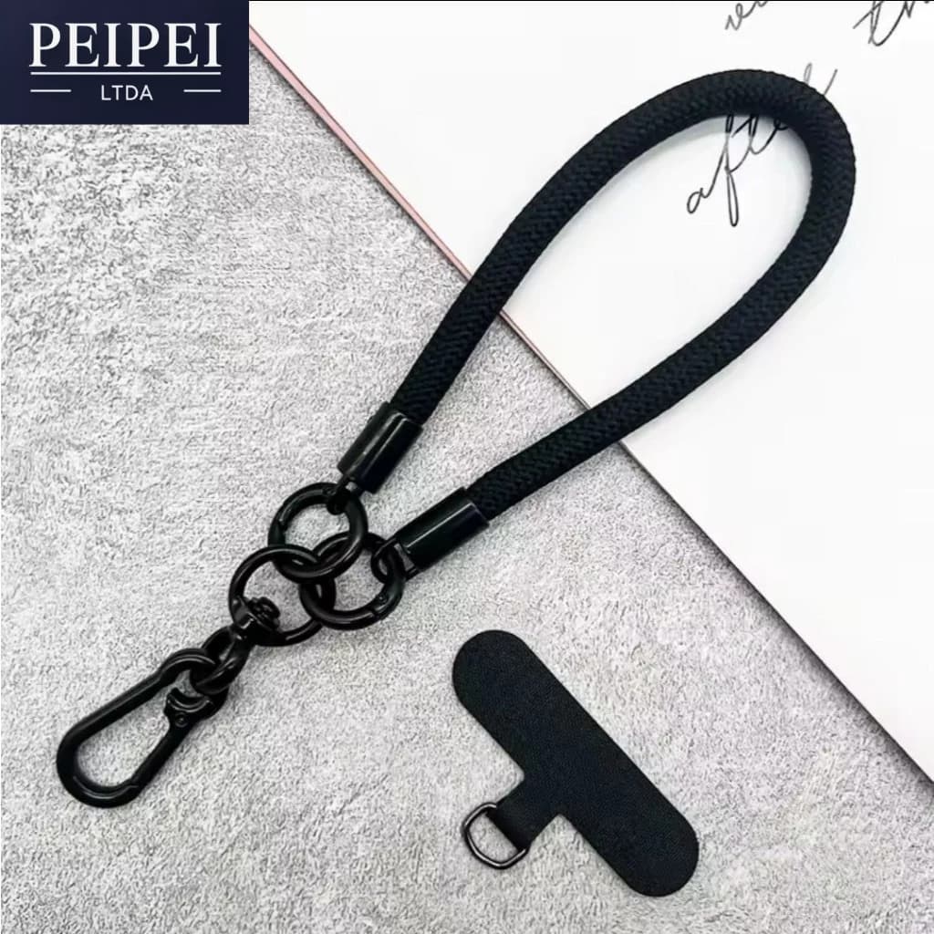 Pulseira Cordão Alça de Pulso para Celular Capinha Resistente Chaveiro Curto / Cartão de Fixação