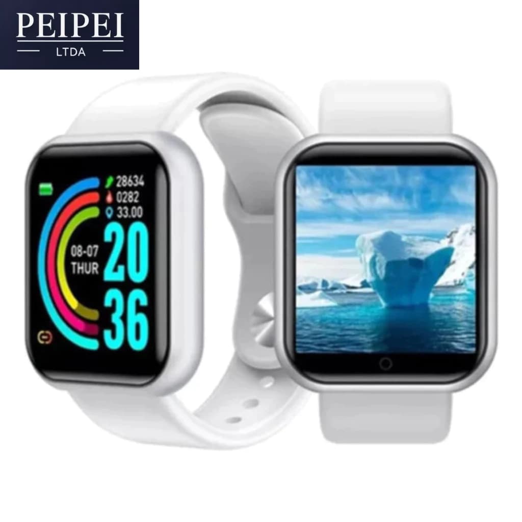 Relógio Inteligente Smartwatch Android iOS D20 Bluetooth Relógio Masculino Feminino
