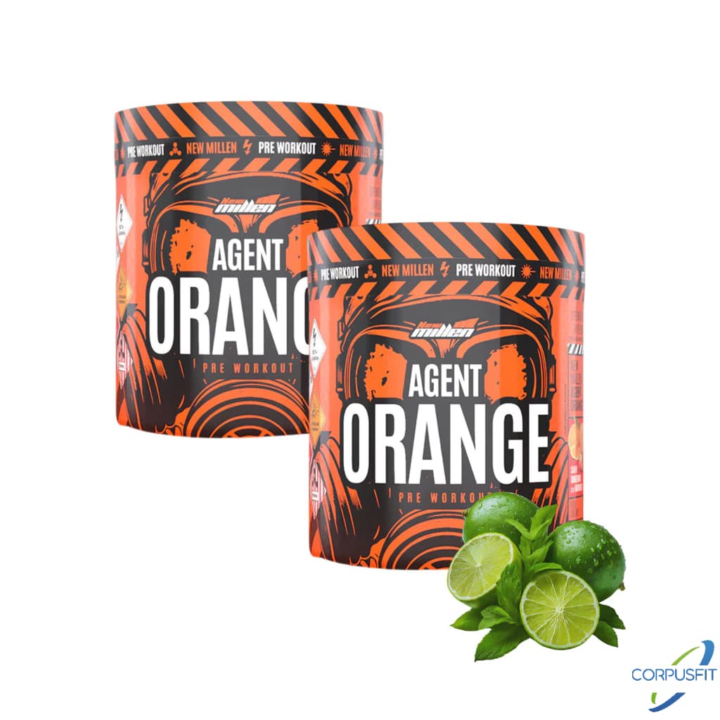 Agent Orange 255g Pré Treino Kit com 2 unidades [Monte seu Kit] - New Millen