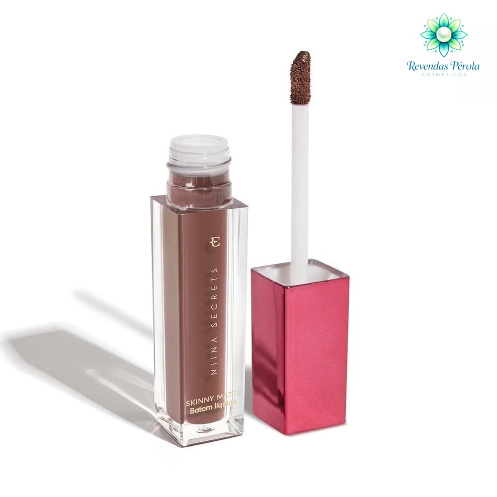 Batom Liquido Matte Skinny Eudora Niina Secrets Rosa Lótus - 5ML