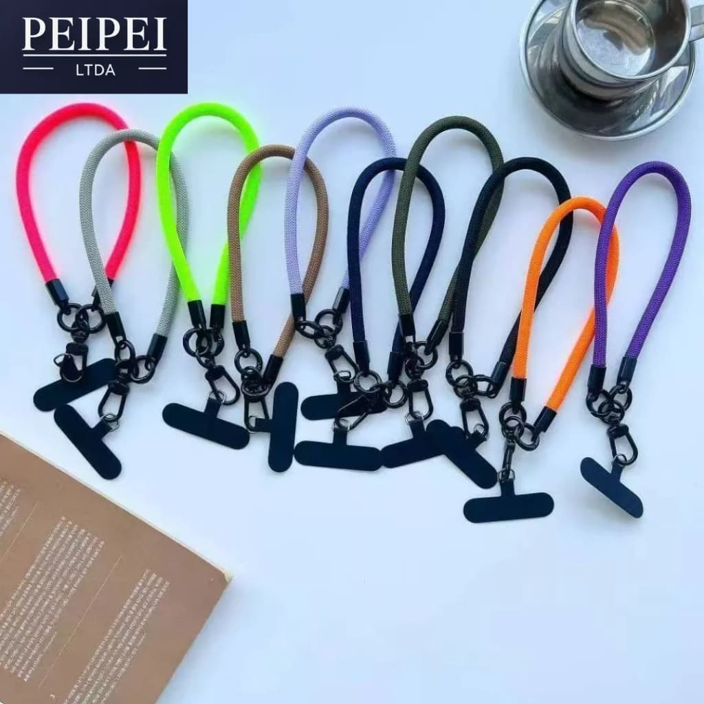 Cordão De Celular Pulseira Para Capa Capinha Celular com Suporte Universal Material Resistente