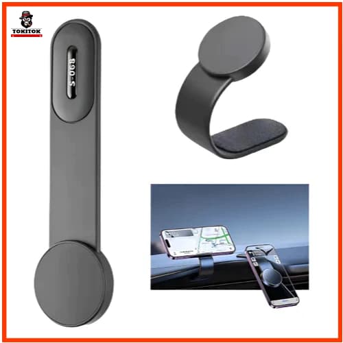 Suporte Veicular para Celular Magnético 360°  Firme e Ajustável para Painel Carro – Universal Fácil de Usar