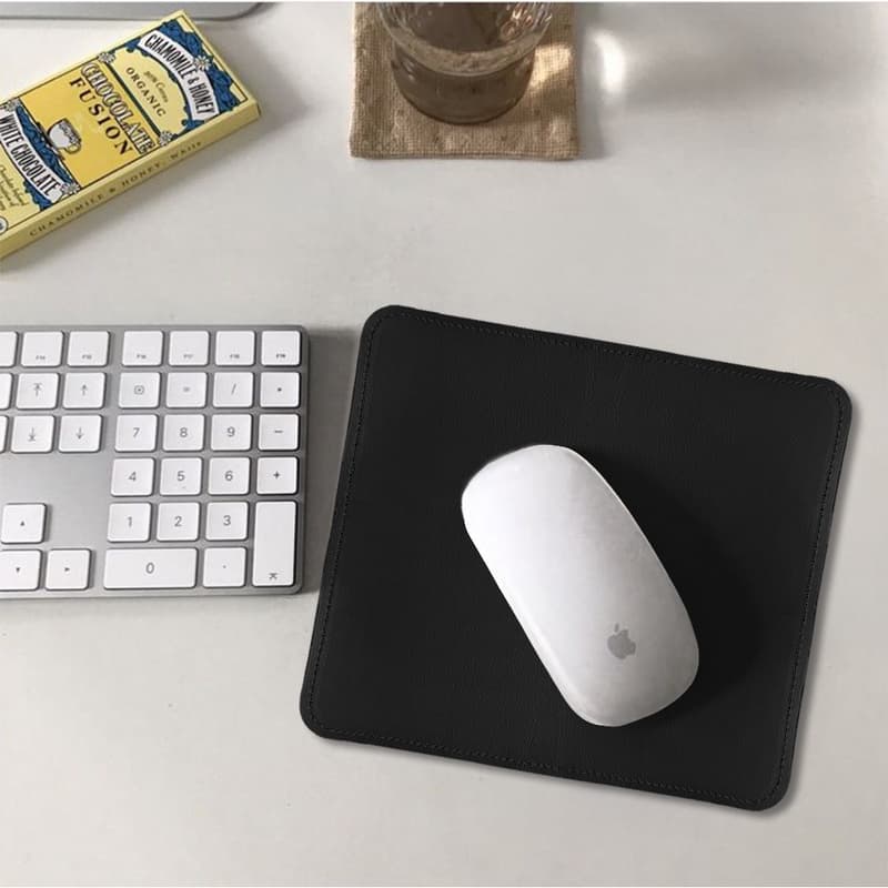 MousePad Tapete de Mesa Deskpad Notebook Macbook Computador Modelo Profissional Gamer Escritório Durável Preta