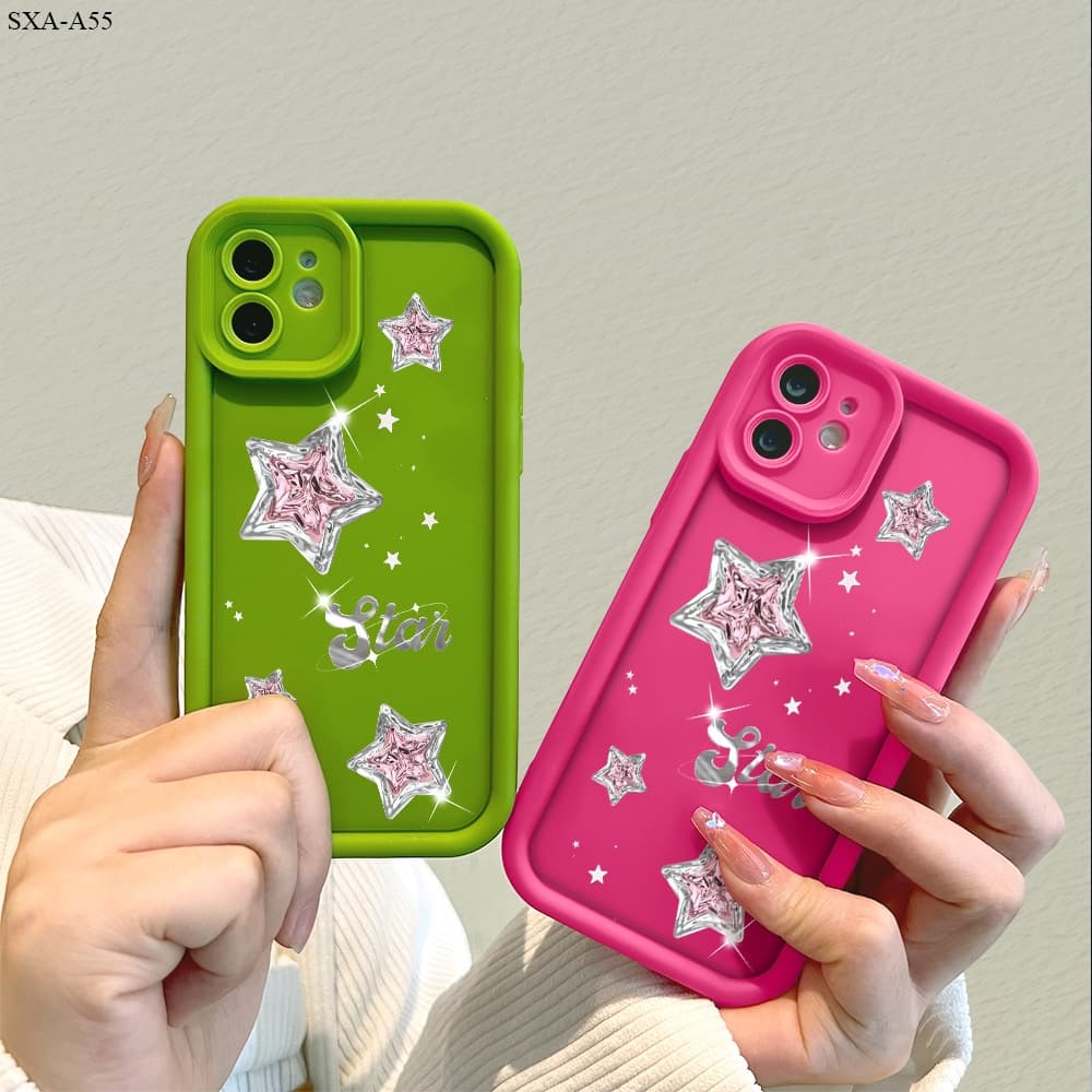 Capa Para Samsung Galaxy A56 A55 A54 A53 A52 A52S A36 A35 A34 A32 4G 5G Capinha Soft Silicone Capinha Celular TY0086