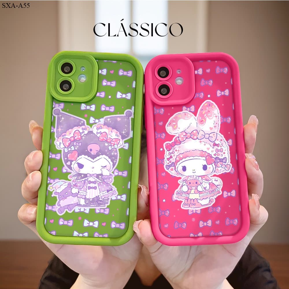 Capa Para Samsung Galaxy A56 A55 A54 A53 A52 A52S A36 A35 A34 A32 4G 5G Capinha Soft Silicone Capinha Celular TY0491
