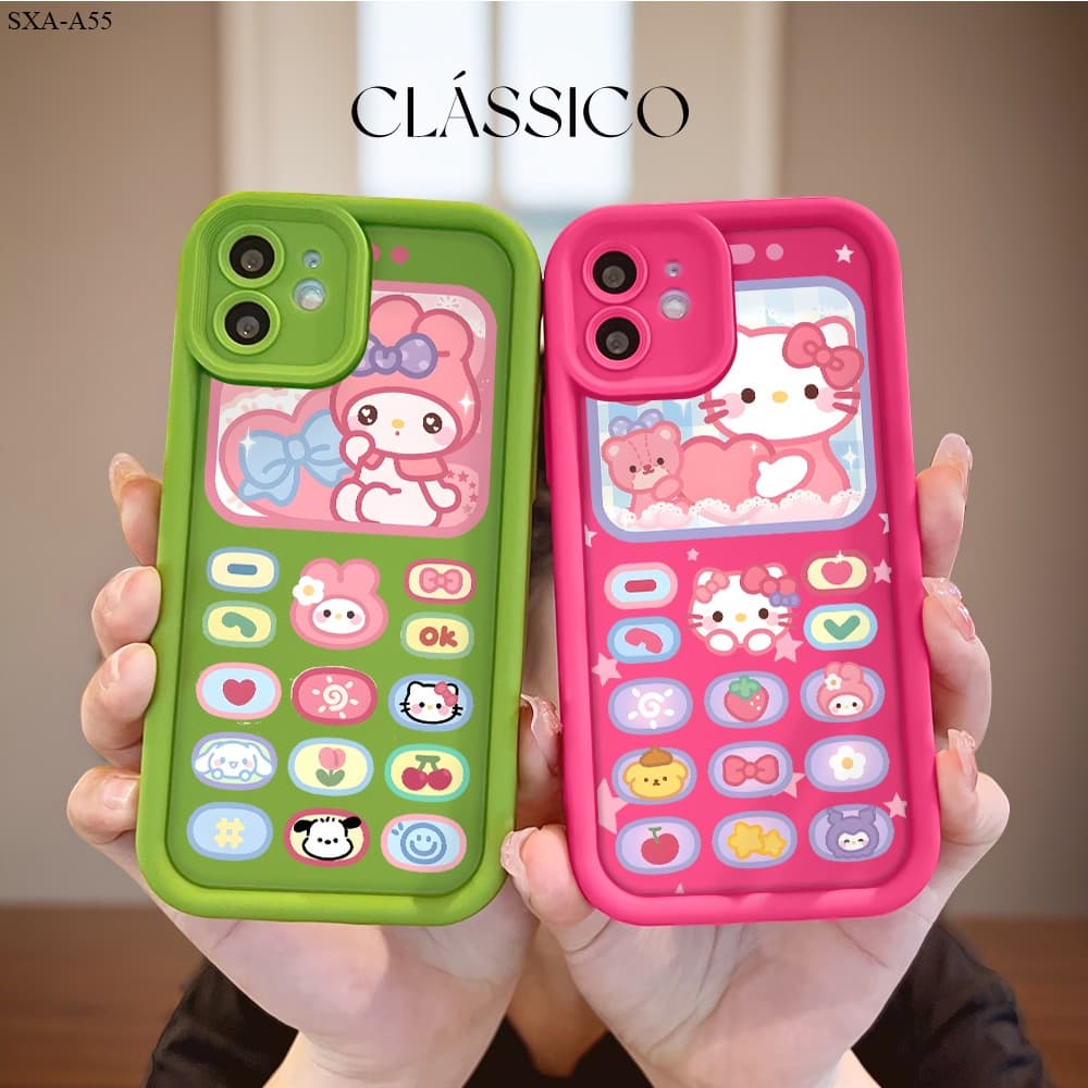 Capa Para Samsung Galaxy A56 A55 A54 A53 A52 A52S A36 A35 A34 A32 4G 5G Capinha Soft Silicone Capinha Celular TY0698