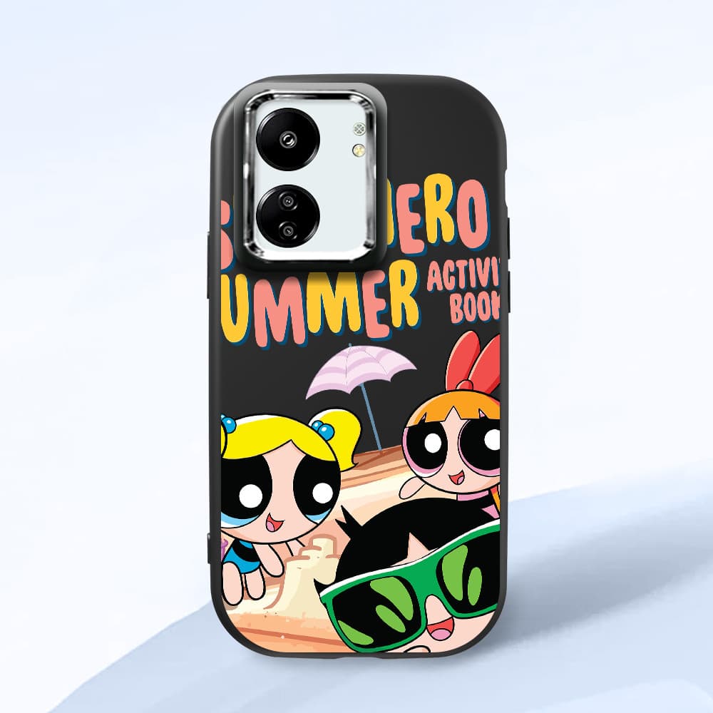Capa Para Capinha Xiaomi Redmi 13C Poco C65 4G 5G Silicone Powerpuff Girls De Celular 0831