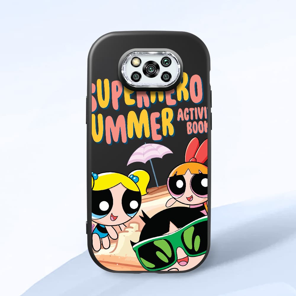 Capa Para Capinha Xiaomi Poco X3 NFC Pro Silicone Powerpuff Girls De Celular 0831