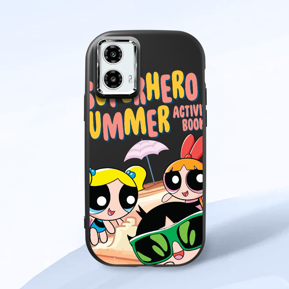 Capa Para Capinha Motorola Moto G34 5G Silicone Powerpuff Girls De Celular 0831
