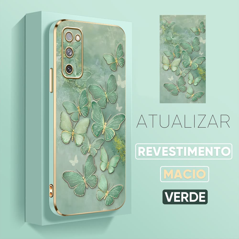 Capinha Para Samsung Galaxy S20 FE 5G Capa Borboleta Bonita De Celular 1760