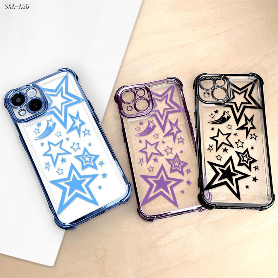 Capinha Para Samsung Galaxy A57 A56 A55 A54 A36 5G Capa De Celular Silicone Case Macia Anti Choque Transparente 0039 FS