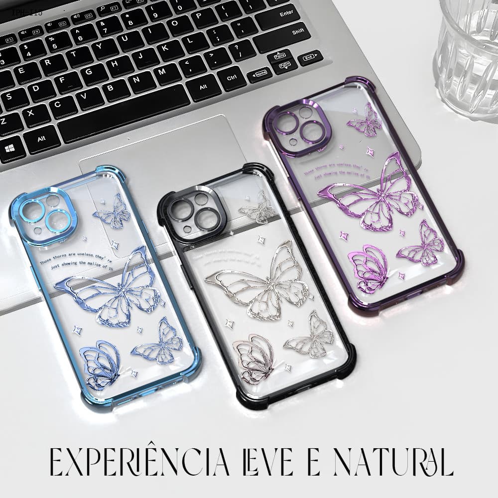Capa Para iPhone 17 17E 16 16E 15 14 13 12 11 XR 7 8 SE Plus Pro Max 2020 2022 Case Capinha  De Celular SJ0057