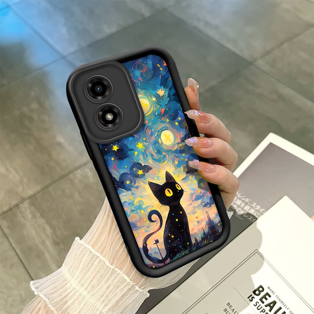 Capa Para Motorola Moto G04 G04S E14 Capinha De Celular Protetora Capinhas Silicone TYB5466