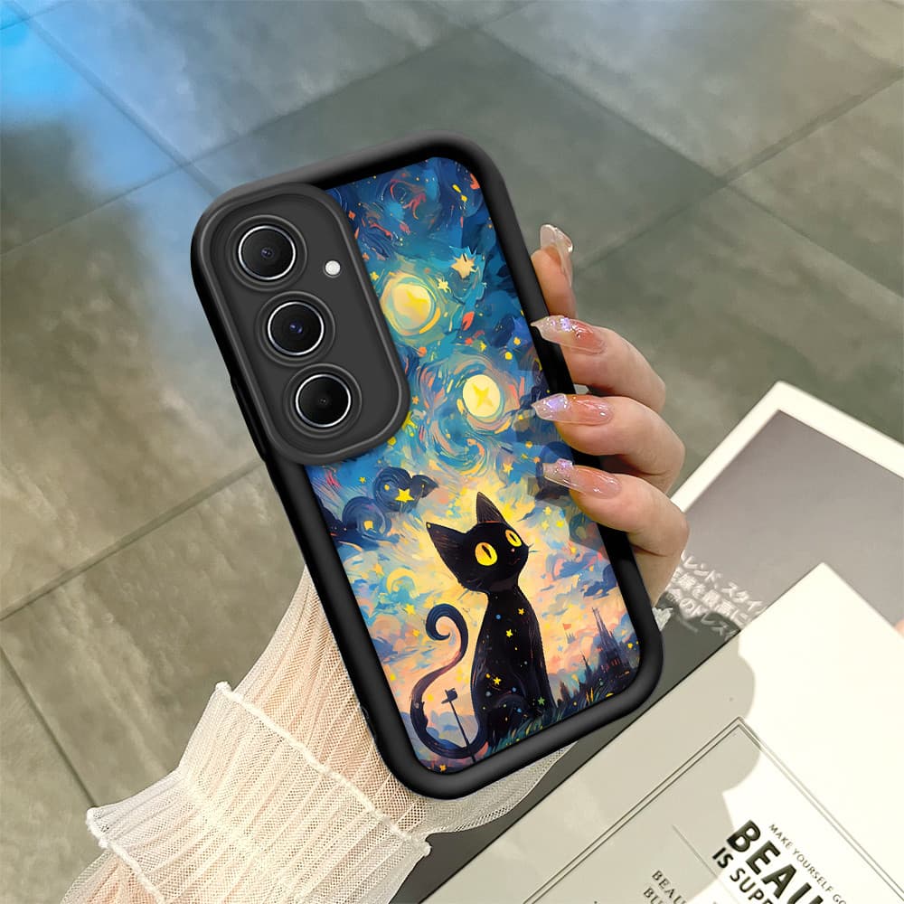 Capa Para Samsung Galaxy A55 5G Capinha De Celular Protetora Capinhas Silicone TYB5466