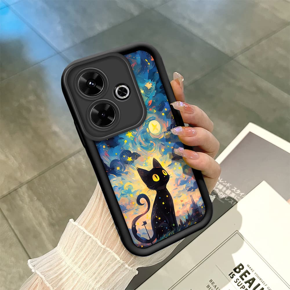 Capa Para Xiaomi Redmi 13 Poco M6 4G 5G Capinha De Celular Protetora Capinhas Silicone TYB5466