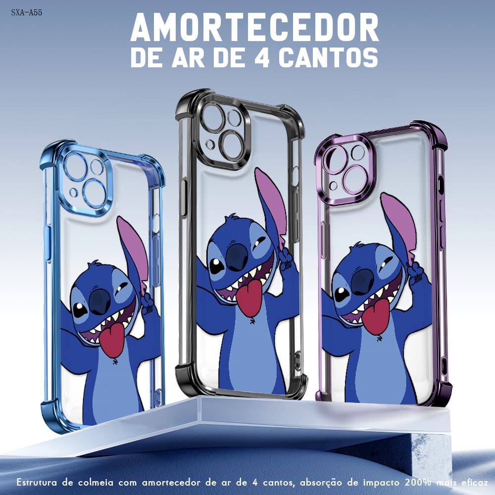 Capa Para Samsung Galaxy A57 A56 A55 A54 A36 5G Capinha Transparente Protetora De Celular SJ0075
