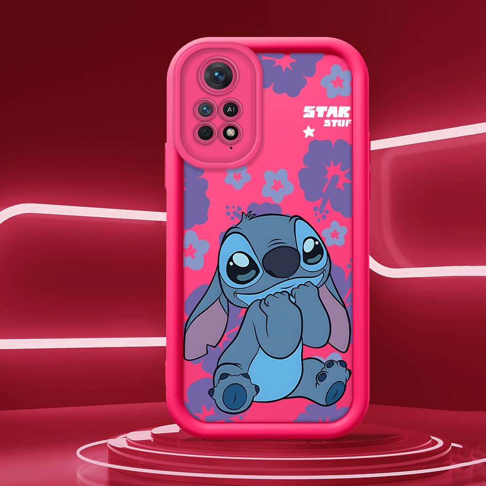 Capinha Para Xiaomi Redmi Note 11 12 Pro 4G 5G Stitch Capa De Case Para Celular 1346