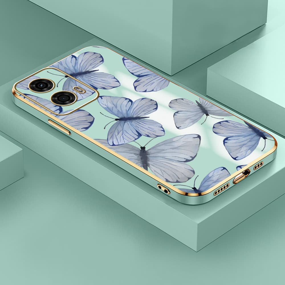 Capinha Para Motorola Moto G24 Capa Borboleta Bonita De Celular 1078