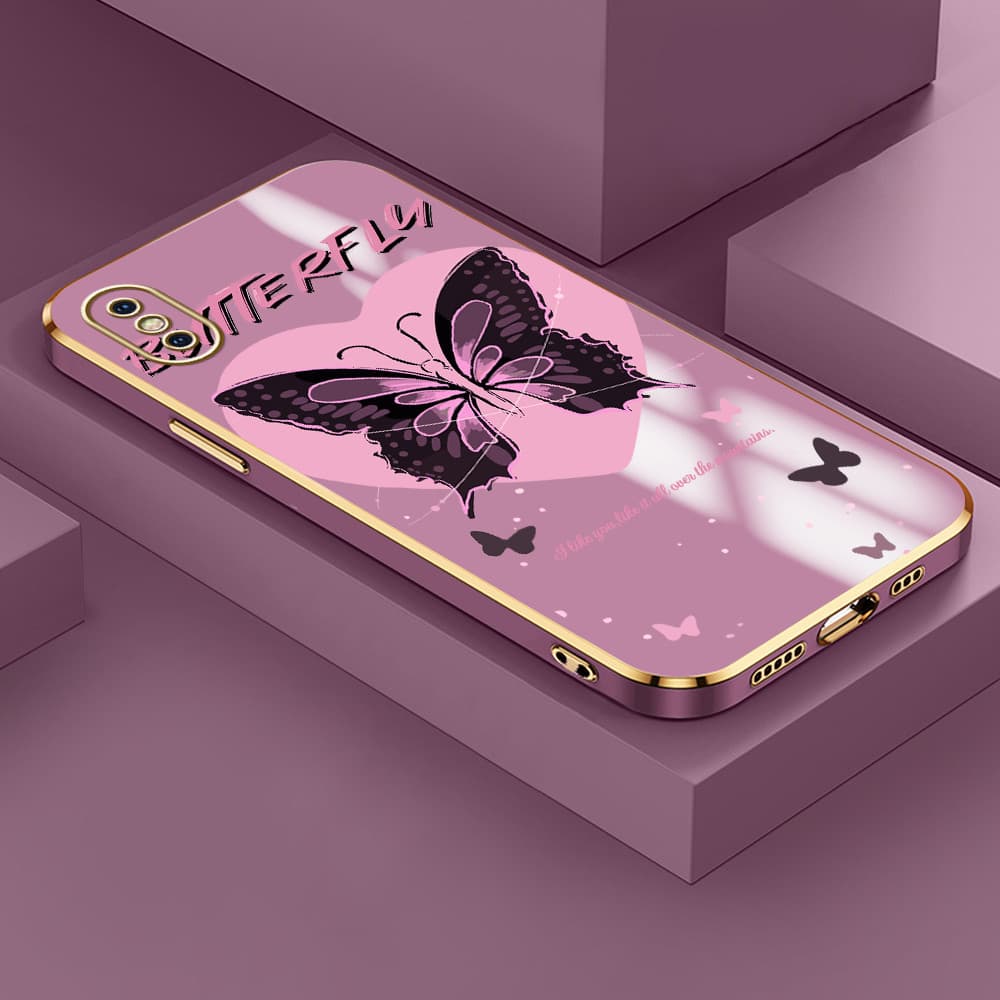 Capinha Para iPhone X XS Capa Borboleta Bonita De Celular 1080