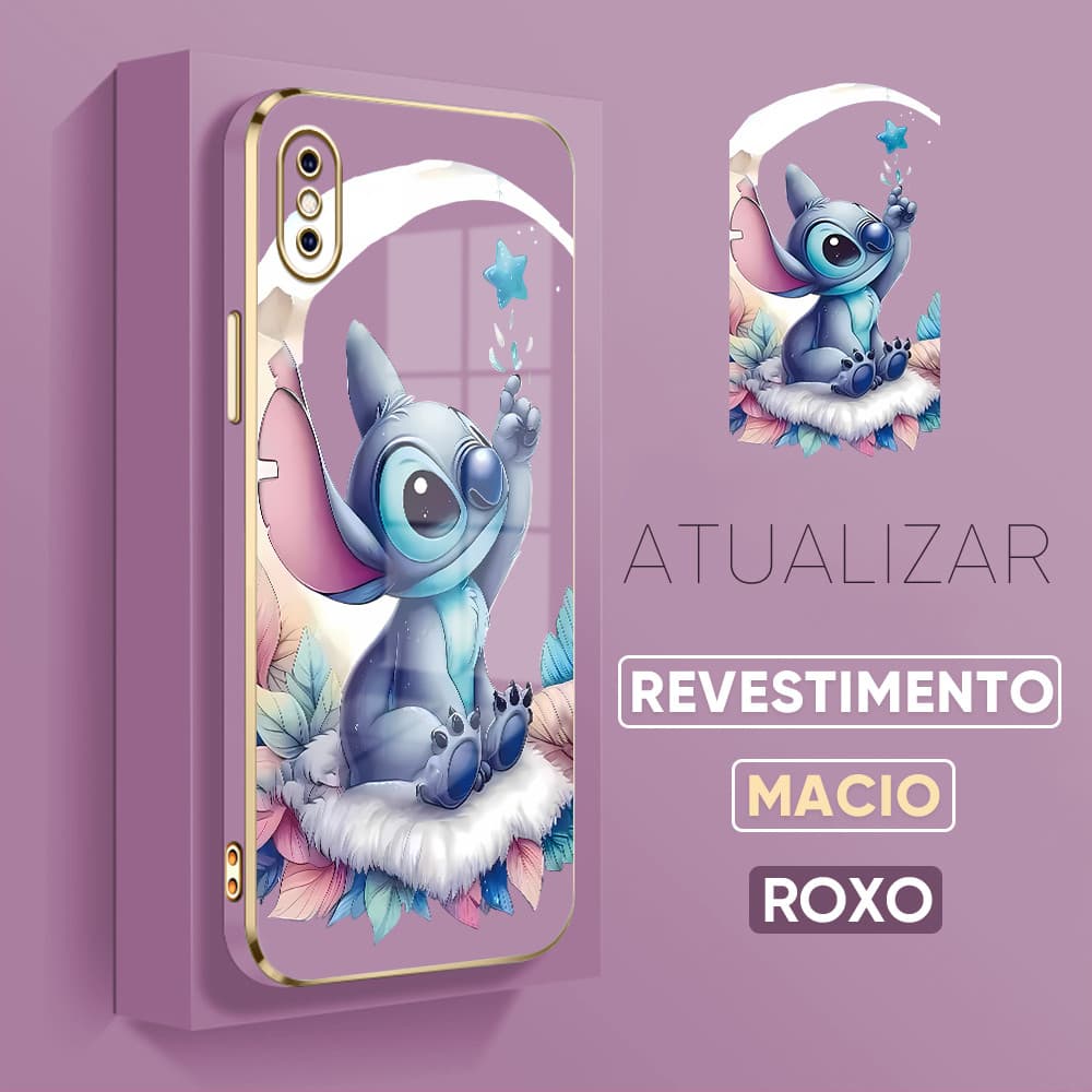 Capa Para Capinha iPhone XS MAX Stitch De Celular 1923
