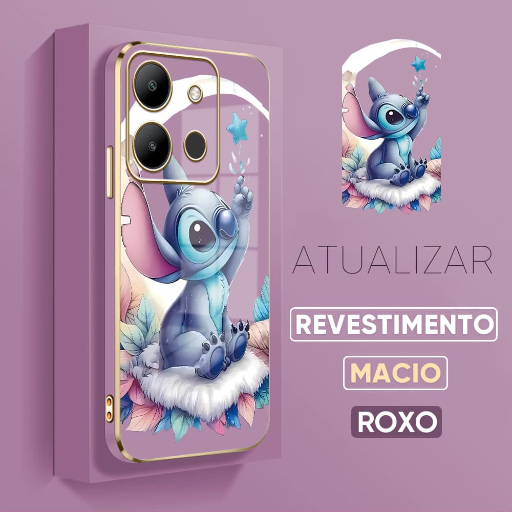 Capa Para Capinha Infinix Smart 7 Tecno Spark Go 2023 Pop 7 Pro Stitch De Celular 1923