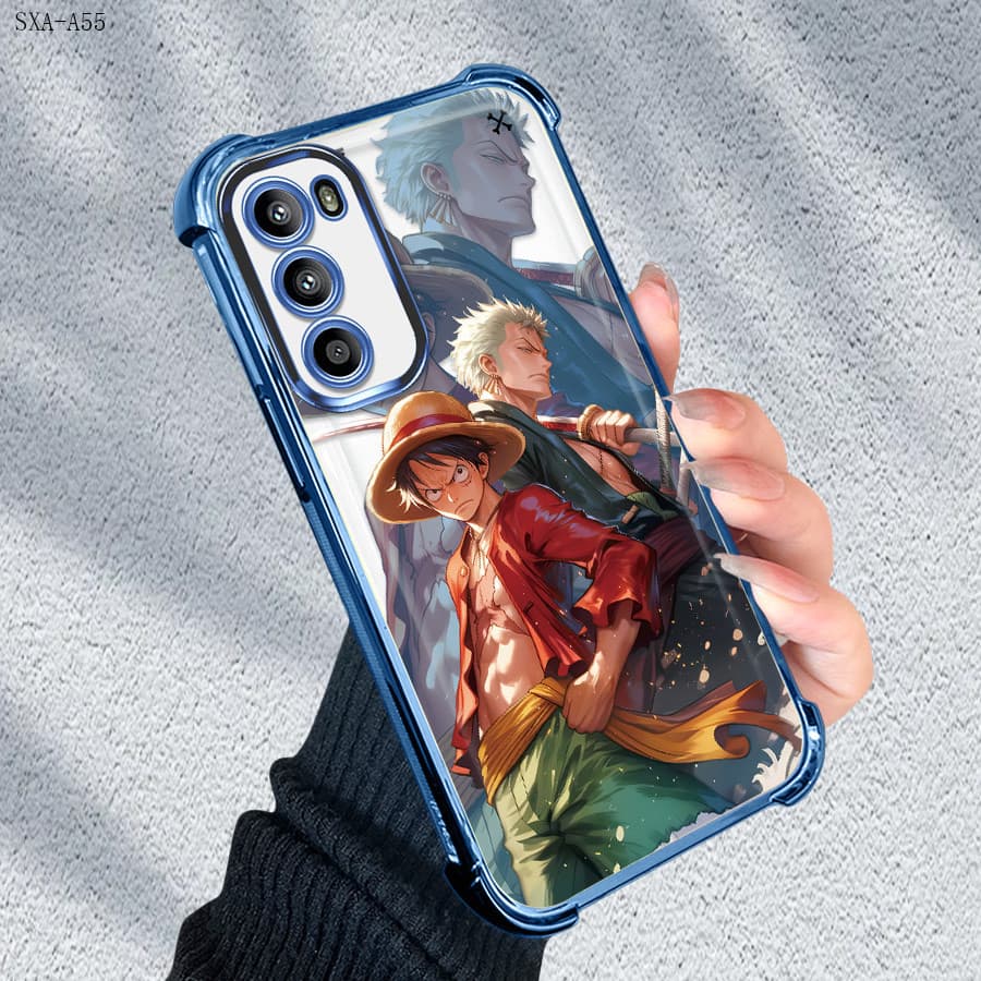 Capa Para Samsung Galaxy A56 A55 A54 A36 5G Capinha One Piece Luffy Celular 0011 FS