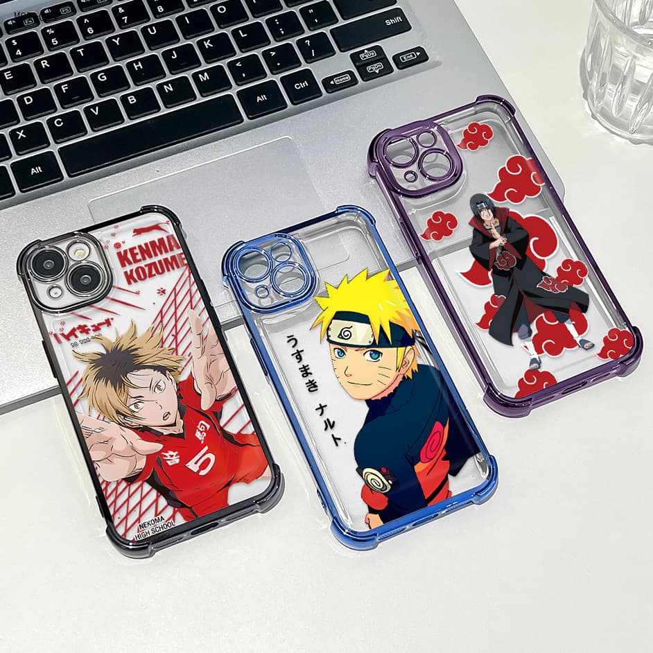 Capa Para Motorola Moto G24 G22 G20 G14 G10 G04S G04 G30 Capinha Naruto Celular 0141 FS
