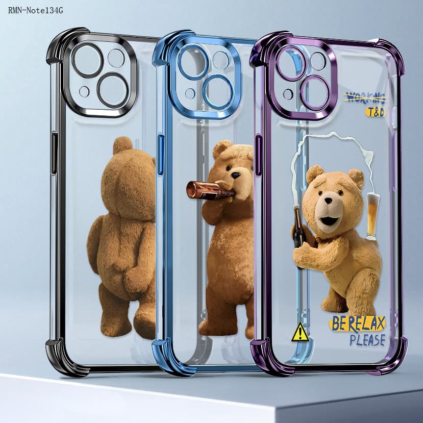 Capa Para Xiaomi Redmi Note 15 14 13 12 12S 11 11S 10 10S 9 8 Pro 4G 5G Capinha Fofo Transparente Celular 0145 FS