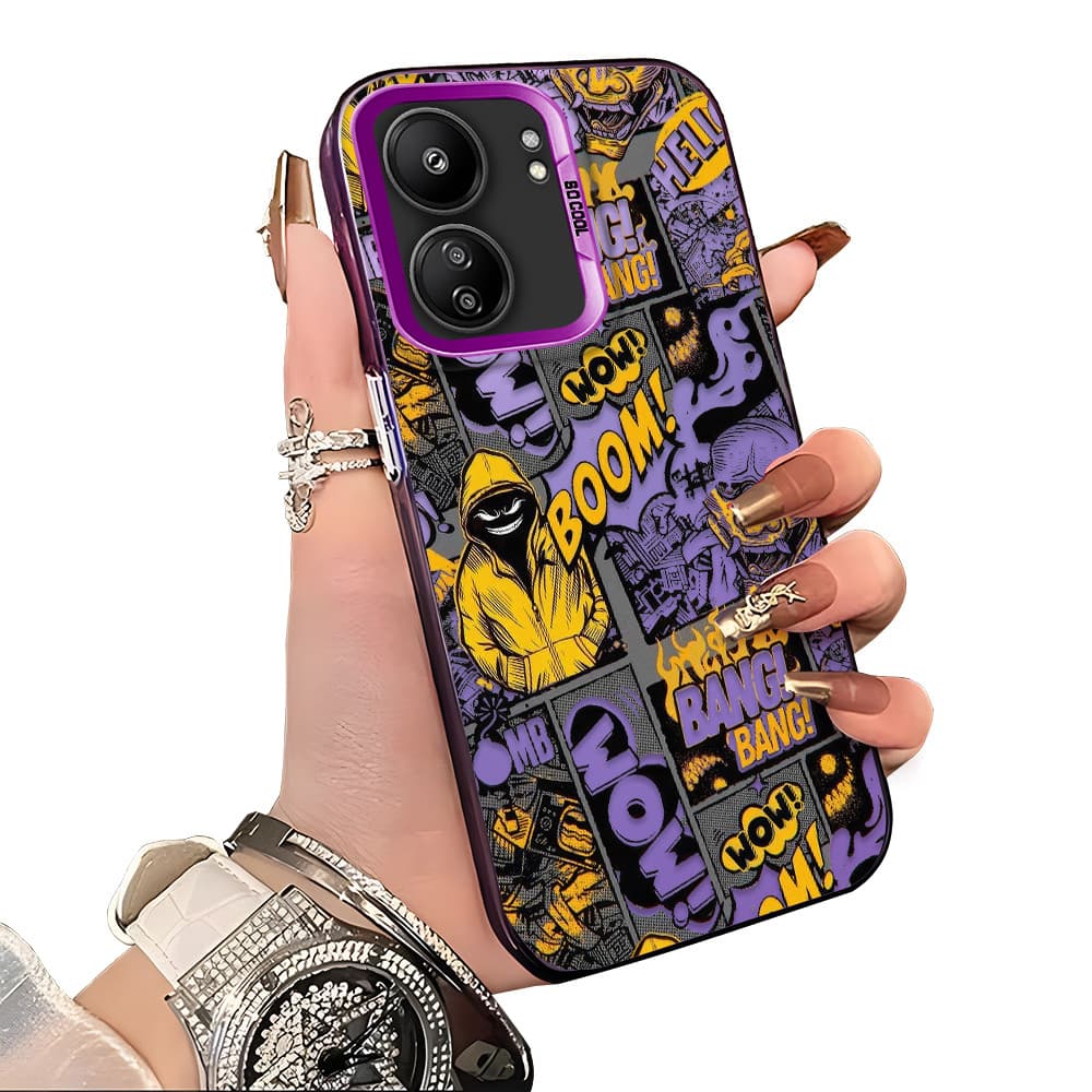 Capa Para Xiaomi Redmi 13C Poco C65 4G 5G Capinha De Silicone Anti choque Celular estampada criativa Case CY2874
