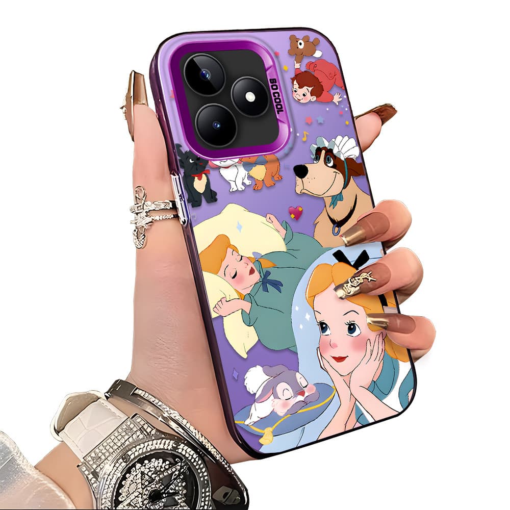 Capa Para Realme C53 C51 Note 50 Narzo N53 Capinha De Silicone Anti choque Celular estampada criativa Case CY2879