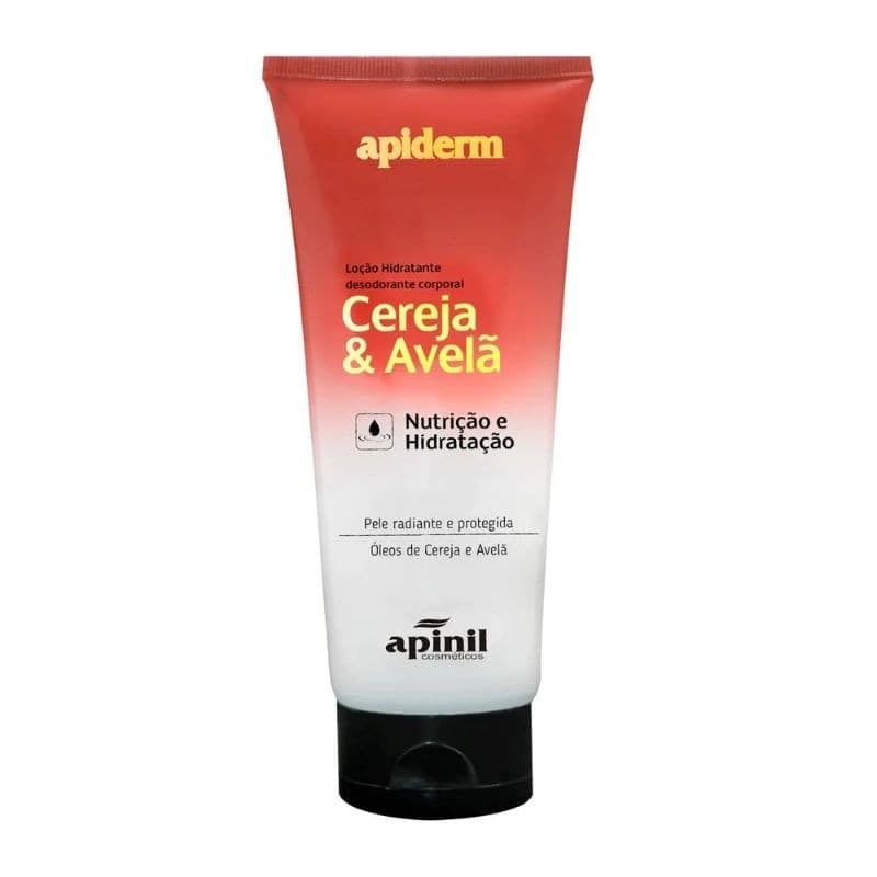Hidratante Corporal CEREJA E AVELÃ Creme Corporal 190g Apinil