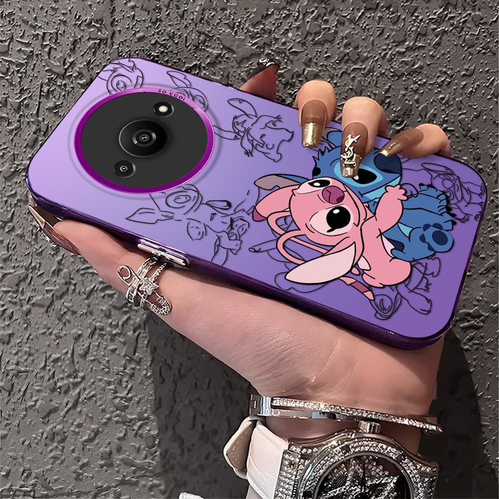 Capa Para Xiaomi Redmi A3 A3X Poco C61 Capinha De Silicone Anti choque Celular estampada casal criativa Case CY2914