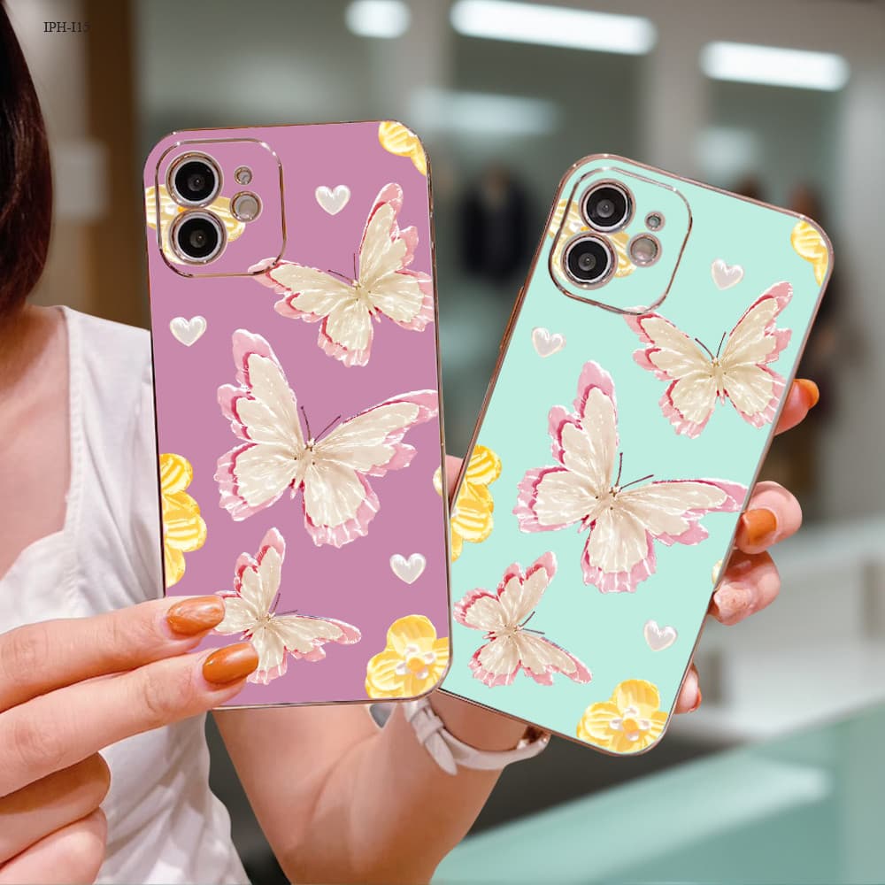 Capa Para iPhone 17 17E 16 16E 15 14 13 12 11 X XS XR 7 8 SE Pro Max Plus Capinha Desenho Case Macia Celular DD1857