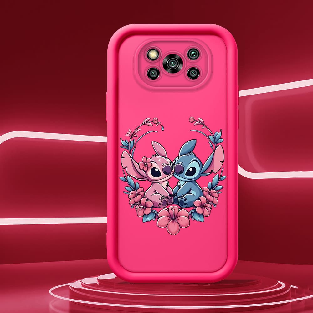 Capinha Para Xiaomi Poco X3 NFC Pro Capa Macia Case De Anti choque verde estampada rosa Celular TY1632