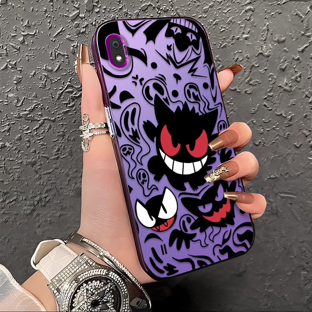 Capa Para Samsung Galaxy A10 Capinha De Silicone Anti Choque Roxo Celular Verde Estampada Criativa Case CY2872