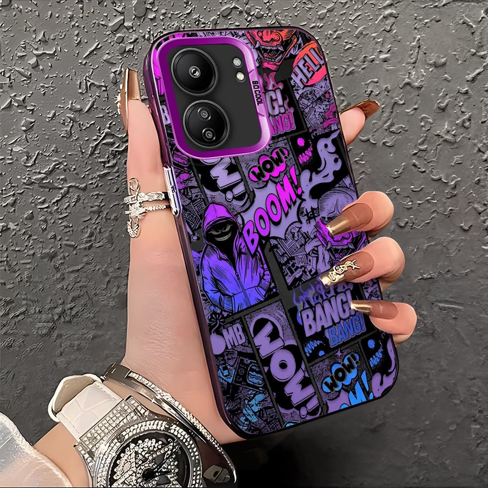 Capa Para Xiaomi Redmi 13C Poco C65 4G 5G Capinha De Silicone Anti Choque Celular Estampada Criativa Case CY2748