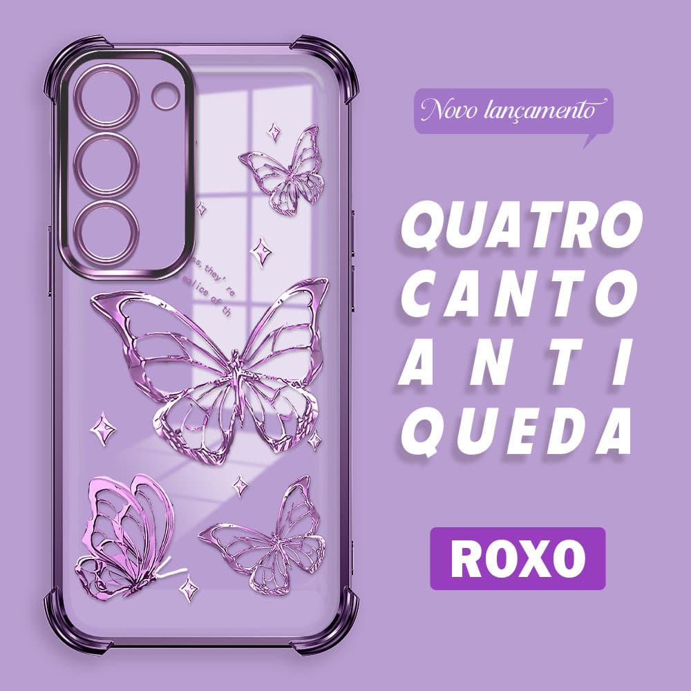 Capa Para Samsung Galaxy S23 5G Case Capinha Celular de alta qualidade Transparente Protetora SJ0057