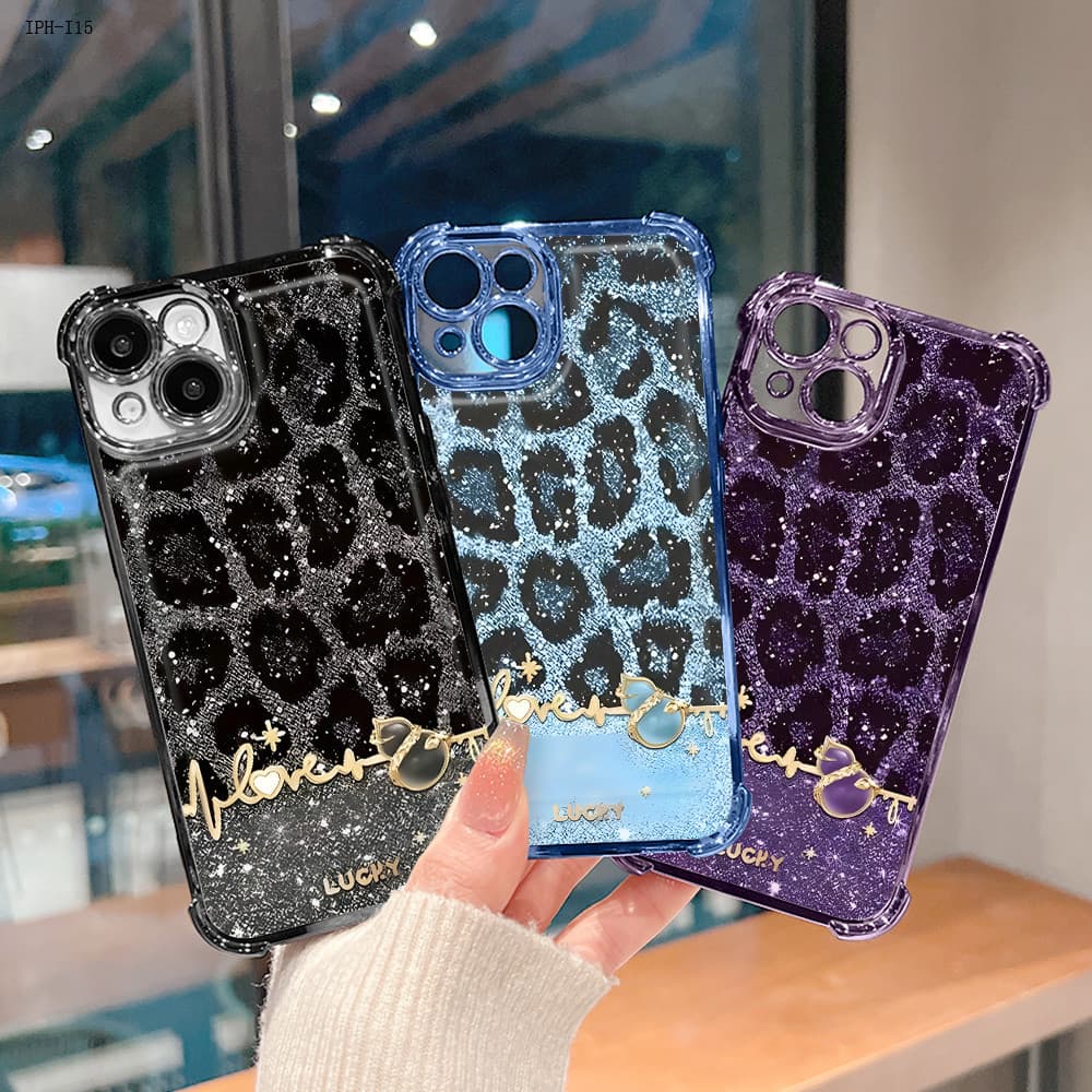 Capa Para iPhone 17 17E 16 16E 15 14 13 12 11 XR 7 8 SE Pro Max Plus Capinha Transparente Celular 0389 FS