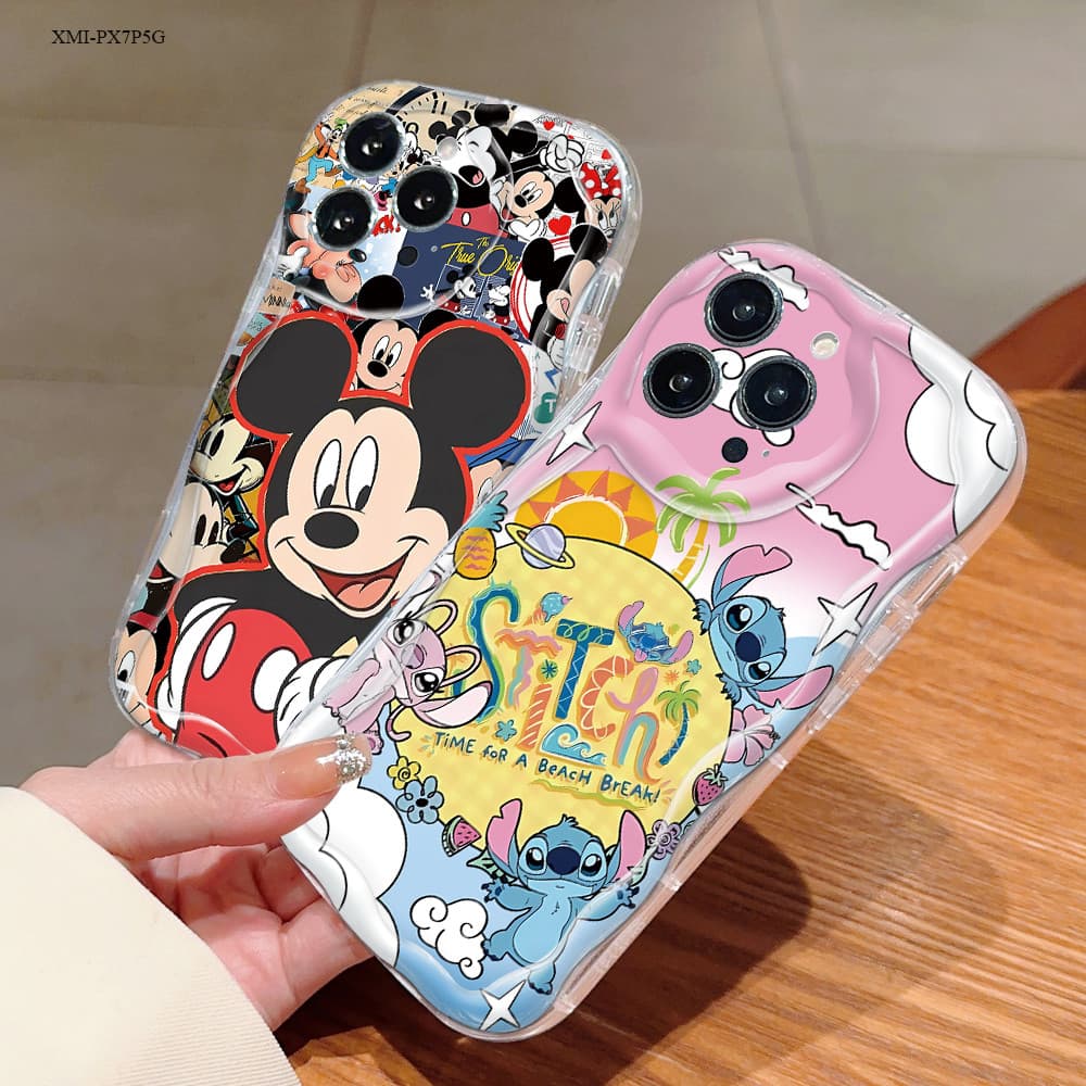 Capa Para Xiaomi Poco X7 X6 C75 C65 M5S Pro 4G 5G Capinha Ondulado Celular 3054