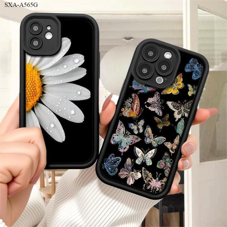 Capinha Para Samsung Galaxy A56 A55 A54 A53 A52 A52S A36 A35 A34 A32 4G 5G Case Capa De Celular Preto Macio 6241 TYB