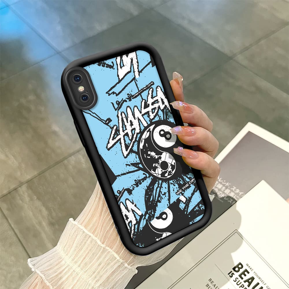 Capinha Para iPhone X XS Case Normal Capa De Celular Preto Macio Silicone 6278 TYB