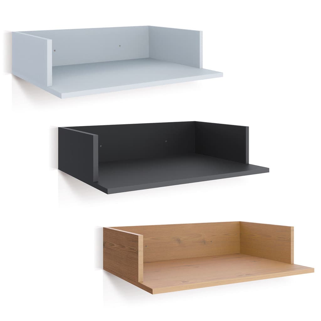 Suporte Base Suspenso Mdf 60x40cm Apoio Para Microondas Forno Elétrico Prateleira Nicho de Parede Organização Cozinha